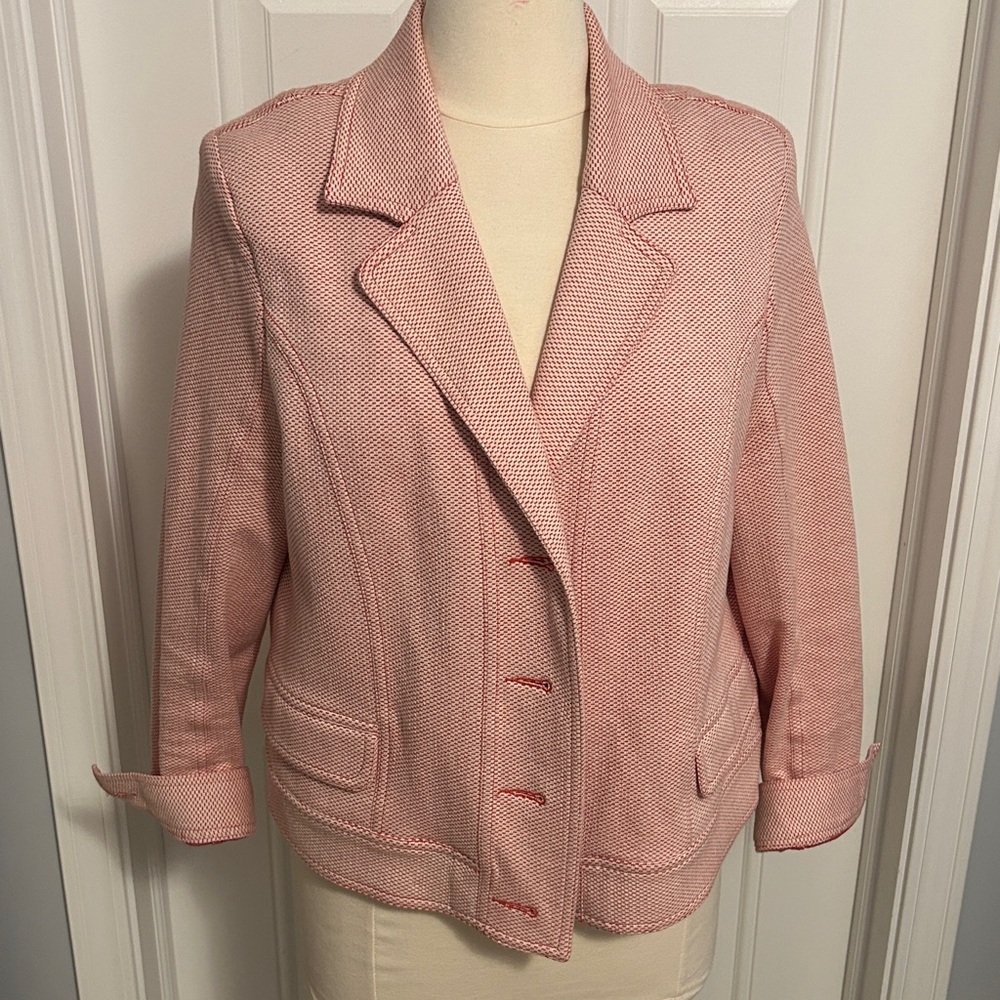 Cabi Style 5301 Amelia Blazer jacket women’s size XL excellent condition pink